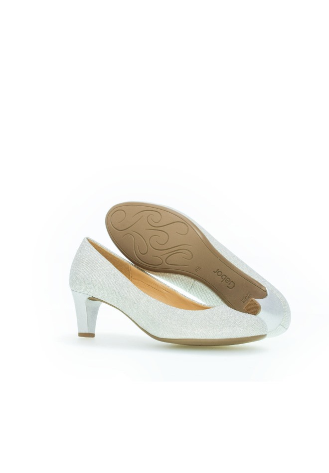 Gabour | Talons Classiques Argentés Exclusifs